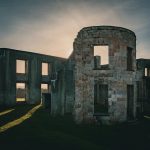 Exploring Ancient Ruins at Sunset Hours